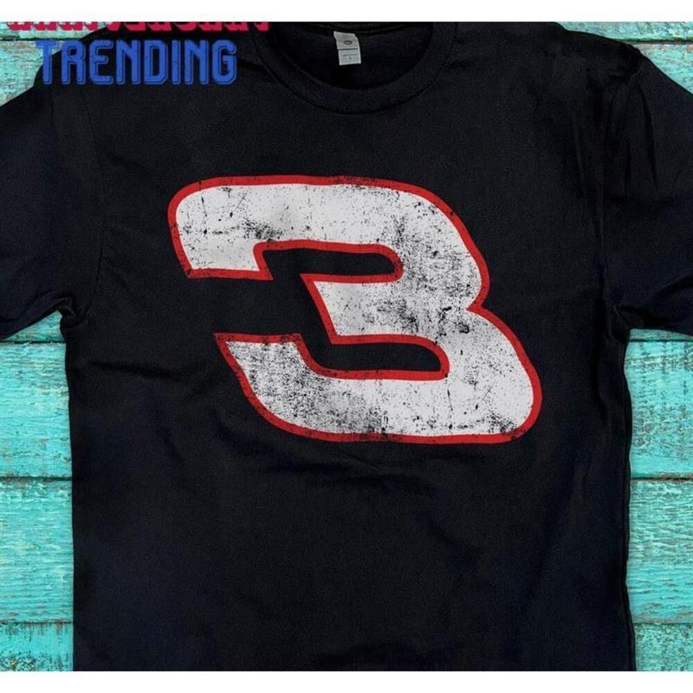Dale Earnhardt 3 Distressed Tshirt